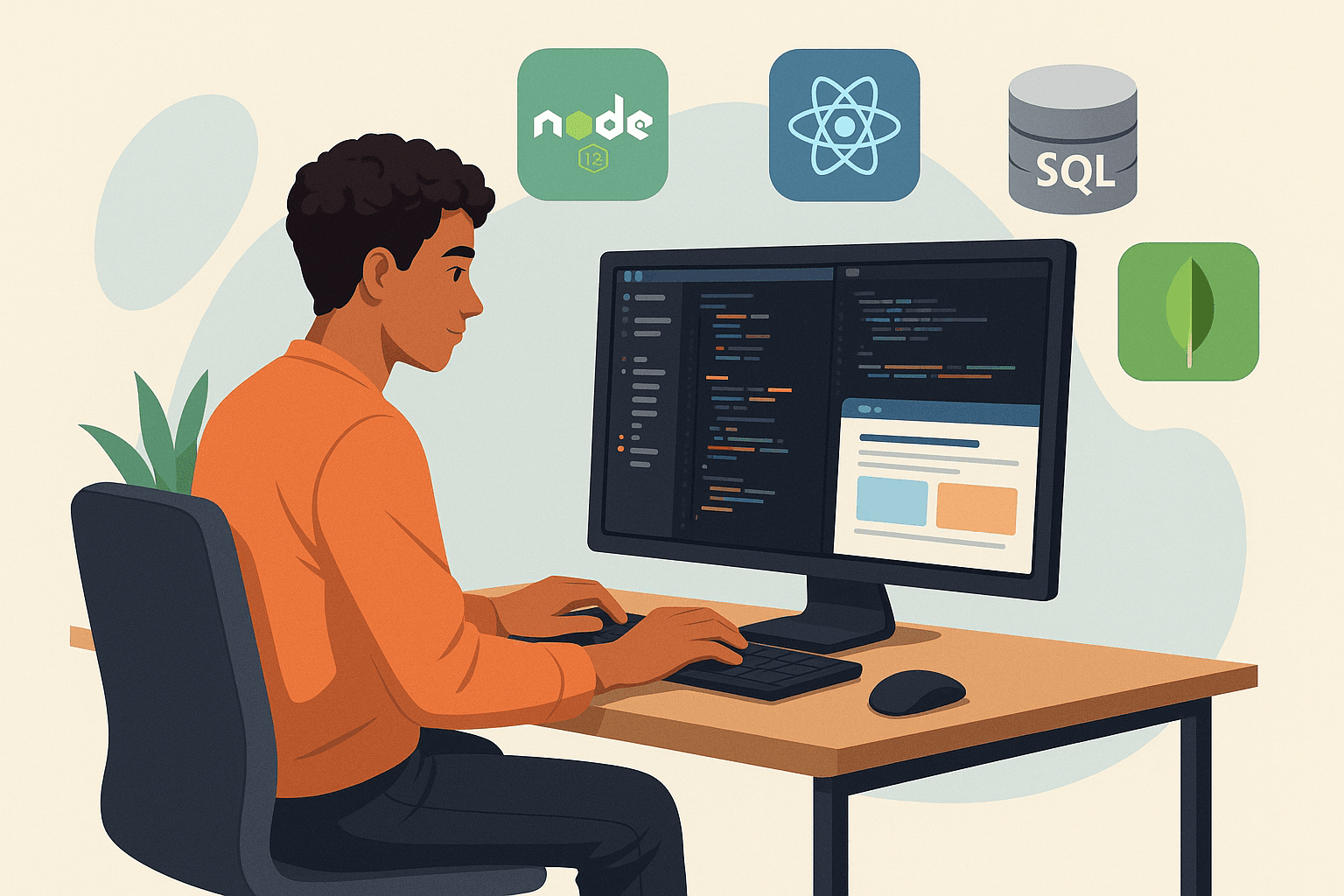 Full Stack Development (Node.js, React.js, MongoDB, SQL)